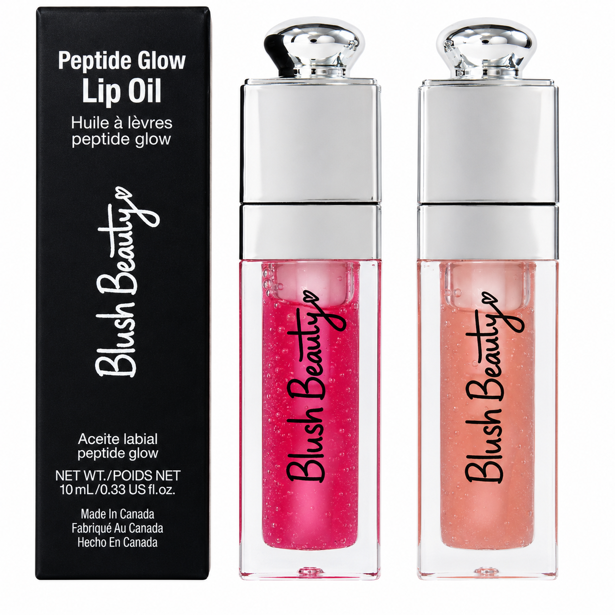 Peptide Glow Lip Oils